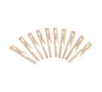 YARNOW 10pcs Wooden Test Tube Clamps Iron Laboratory Holders 7.09x1.34 Inch Elegant Professional Look Safe Handling for Experimental Equipment Setup