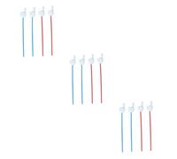 YARNOW 12 pcs Gesture Glow Sticks Lightweight Luminous Hand Signal Cheering for Party Dancing Random Neon Colors Club Accessories Random Color