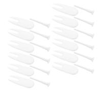 YARNOW 12 Sets Yoga Ball Air Plugs Replacement Kit with Horn Handle Pins Plastic Exercise Ball Air Stopper Adapter for and Inflatable Equipment