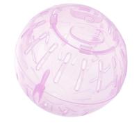 YARNOW 12cm Pink Plastic Hamster Running Exercise Ball Detachable and Seamless Design for Small Animals Suitable for Pet Stores and Clinics