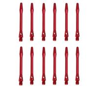 YARNOW 12pcs 2ba Thread Stem Rod Aluminum Alloy Shafts Compatible with 2ba Thread Replacement Shaft Darts Accessories for Leisure Sports and Game Room