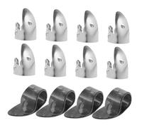 YARNOW 12pcs Guitar Picks Variety Set Black Celluloid Thumb Picks and Holes Thick for Electric Folk Acoustic and Bass Guitars Suitable for Fingerstyle Playing