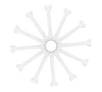 YARNOW 12pcs Mini Plastic Skeleton Bones Realistic Halloween Decorations for Parties Haunted Houses and Bar Props Fun and Creepy Fake Bone Ornaments