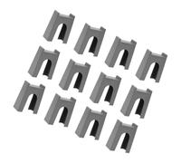 YARNOW 12Pcs Playing Bridge Pier Model DIY Train Bridge Supports for Elevated Tracks Creative Railway Accessories for Miniature Train Adventures Compact and Portable Design