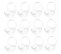 YARNOW 12pcs Travel Pacifier Organizer Case Dustproof Storage Box for Pacifiers Space Efficient and Travel Friendly Design Sturdy Build for Easy Organization and Reduced Loss Risk