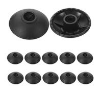 YARNOW 12pcs Trekking Pole Replacement Protectors round Mud and Snow Baskets, High Resistance Plastic Caps for Hiking Poles, Quick Swap Design for Rough Ground and Winter Adventures