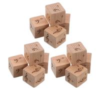 YARNOW 12pcs Wooden Music Note Dice for Students and Beginners 8-sided Staff Reading Dice with Easy Note Identification and Music Interest Stimulation