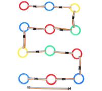 YARNOW 12Pcs Wrist Leashes Safety Walking Rope with Reinforced Handles, Colorful Harness Leash for Preschool, Daycare, and Outdoor Use