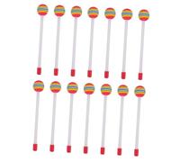 YARNOW 14pcs Drum Mallets Colorful EVA Soft Head Percussion Sticks Lightweight Safe for Xylophone and Drum Music Practice Accessories
