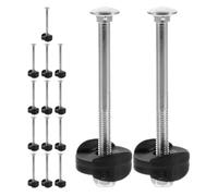 YARNOW 15 Sets Loose Trampoline Screws and Nuts Durable Stability Tools for Compatibility Enhanced Outdoor Performance Secure Fixing for All Trampoline Brands