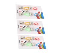 YARNOW 15pcs Metal Towel Clips with Strong Load-Bearing and Quick Clip Release Sturdy Iron for Bathroom and Home Drying Use Random Color