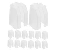 YARNOW 15pcs Record Player Needle Guards Durable Plastic Stylus Covers for Turntable Protection Essential Accessories for Vinyl Collectors and Stylus Maintenance