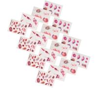 YARNOW 16 Sheets Halloween Temporary Realistic Fake Wound Bruise Makeup Stickers for Zombie Costume for Parties Cosplay Festivals