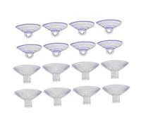 YARNOW 16pcs Cat Hammock Suction Cups Replacement Pvc Strong Adhesive Kitten Window Perch Sucker for Glass Door Window