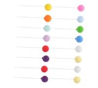 YARNOW 16pcs Clay Balloon Cake Toppers Balloons Sticks for Birthday Shower Wedding Party Decorations Unique Dollhouse Party Additions Easy to Use and Vibrant Design