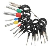 YARNOW 18pcs Electrical Pin Removal Tool Set for Automotive Repair, Portable and Easy to Use Terminal Extractor Made of Stainless Steel and Plastic for Wire Harness and Electronic Device