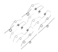 YARNOW 18pcs Stainless Steel Adjustable Torsion Springs for Garbage Bin Lids Replacement Parts Lightweight and Easy Installation for Foot Pedal and Hand Press Trash Bins