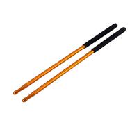 YARNOW 1pair Aluminium Alloy Anti-rust for Drummers for Drum Pad Practice Non-bending Design Technique Speed Golden Finish