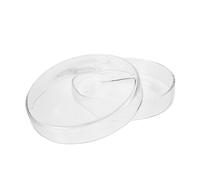YARNOW 1pc Glass Cell Culture Petri Dishes High Borosilicate for Laboratory School Experiments Practical Design for Biological Analysis Scientific Research