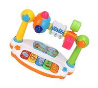 YARNOW 1pc Musical Piano for Educational Plaything with Lights Music Enhances Hearing Coordination Skills for Birthdays Christmas Random Color