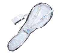 YARNOW 1Pc Transparent Guitar Storage Pouch Convenient Backpack for Acoustic Guitars Durable High Grade PC Material Unisex Design for Musicians Portable and Practical