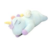 YARNOW 1pc Unicorn Shaped Plush Throw Pillow Dreamy Green Stuffed Doll for Adorable Plush for Home Decor for Friends