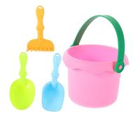 YARNOW 1Set Beach Fun Portable Sand Bucket and for Boys for Seaside Play and Creative Exploration Bright Colors for Little Hands
