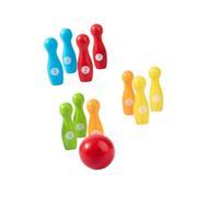 YARNOW 1Set Wooden Bowling for Early Educational Interactive Game Safe Material for Parent Bonding and Multiplayer Fun
