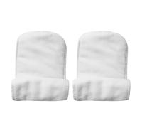 YARNOW 2 Pcs Adult Reusable Diaper Booster Pads 19x62cm - Breathable Microfiber Incontinence Underpads for Men and Women, Washable Absorbent Sheets for Elderly Care