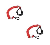 YARNOW 2 pcs Boat Engine Safety Stop Switch Lanyard Cord Practical Replacement Ignition Safety Rope for Outboard Motor Emergency Engine Kill