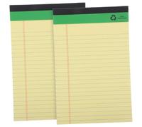 YARNOW 2 Pcs Memo Pad Student Notepad American A5 Notepad Paper Tearable Portable for Listing Ideas and Drawings for Students and Travelers Style