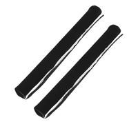 YARNOW 2 Pieces Black Cotton Refrigerator Door Handle Cover Protector with Comfortable Feel and Static Electricity Prevention, Elegant and Beautiful Design for Kitchen Appliance