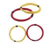 YARNOW 2 Pieces Guitar Pickup Wire 22awg Assorted Colour Copper Stranded Push-back Wire for Wiring and Rewiring Electric Guitars