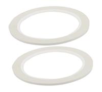 YARNOW 2 Rolls Violin Fretboard Stickers Tape Pvc Easy to Remove Adhesive White Note Sticker Does Not Affect Playing for Violin Cello Beginners Practice and Learning