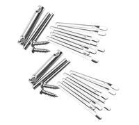 YARNOW 2 Sets 8-keys Thumb Piano Kalimba for Beginners Boys and Girls with Metal Material and Smooth Safe Use, for Performance and Recording Sessions