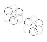YARNOW 2 Sets Classical Guitar String C101 Black Nylon and Alloy Easy to Replace for Classical Guitar Changing Strings