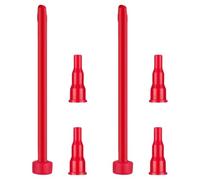 YARNOW 2 Sets Gas Refill Adapter Kit with Stable Performance Abs Plastic Tank Adapter and Small Torch Nozzle for Gas Canisters Suitable for Outdoor Use and Home