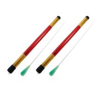 YARNOW 2 Sets Music Conducting Baton: 15" Band Orchestra Baton with Organizer Tube, for Orchestra Conductor, Student Or Choir Director, Ideal for School Band Classroom Concert