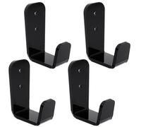 YARNOW 2 Sets Ski Poles Hanging Racks Fishing Pole Rack Black Acrylic Hanging Design Vertical Display Suitable for Collecting and Displaying Hockey Stick Golf Clubs