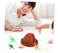 YARNOW 2 Sets Volcano Model Kit for Science Lab Experiments DIY Volcanic Eruption Playset Educational for Boys Enhancing Motor Skills and Creativity