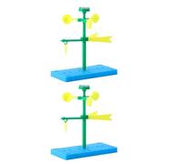 YARNOW 2 Sets Wind Vane Models Educational Science Toys for Children Kids