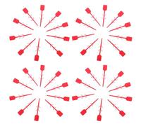 YARNOW 2000pcs Plastic Tamper Seal for Fire Extinguisher, Easy Installation Fire Extinguisher Lock Pin Seals in Red, Protects Against Unintentional Discharge for Factory and Vehicles