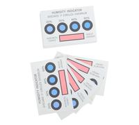 YARNOW 200pcs Humidity Indicator Card Humidity Indicator Paper 4-spot Color-Changing Paper Plastic Real-time Moisture Detection 20%-30%-40%-50% for Clothing, Medicine Cabinets
