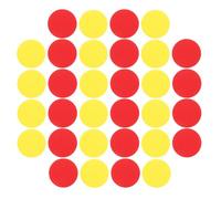 YARNOW 200pcs Math Education Discs Two Color Counters for Math Classroom Counting Tools Hands-on Learning Manipulatives Eva