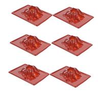 YARNOW 20pcs Educational Volcano Model Kit Diy Volcano Science Experiment Prop for Learning and Crafting for Geography Teaching and Science Projects