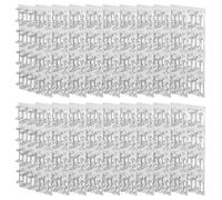 YARNOW 20pcs Galvanized Metal Nail Plates for Timber with Pronged Nail-Tooth Design, Heavy Duty Roof Joist Connector Plate for Truss Joints and C-Channel Steel, for Decks and Roof
