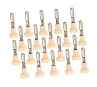 YARNOW 20pcs Heavy Duty Spring Loaded Latch Pin Aluminum Alloy Door Latches for Wooden Gates Pet Cages Storage Doors with Easy Installation and Height Adjustment