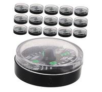 YARNOW 20pcs Mini Plastic Compass for Adults Portable Pocket Survival Compass with Fast Needle Response Clear Direction Guide Outdoor Navigation Tool for Hiking Camping Backpacking