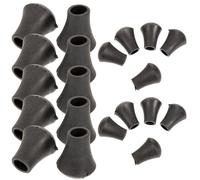 YARNOW 20Pcs Non-Slip Rubber Drum Sleeve Replacement for Drum Set Legs Professional Kit Accessories Cushion Sturdy Stand Foot Covers for Adult