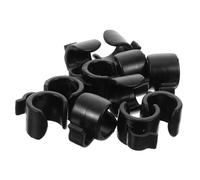 YARNOW 20pcs Plastic Mic Cable Clips for Pole and Bracket with 25mm Wire Diameter, Prevents Tripping Hazards and Easy to Dismantle, for Recording and Live Streaming Cable Management